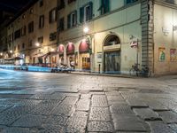 Night Road in Tuscany, Italy