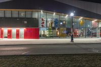 Night Scene of Modern Architecture in Toronto, Canada