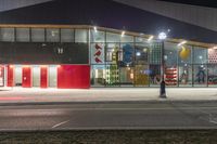 Night Scene of Modern Architecture in Toronto, Canada