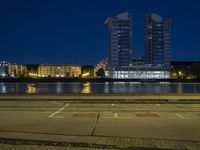 Night Skyline of Berlin, Germany