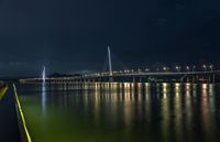 Night Skyline of Shenzhen, Guangdong, China