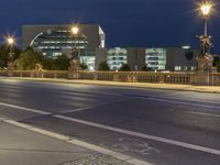 Night time in Berlin: Exploring the City's Architecture