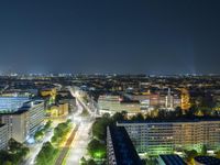 Night Time in Berlin: Cityscape of Germany