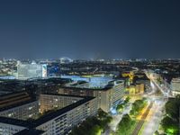 Night Time in Berlin: Cityscape of Germany