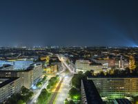 Night Time in Berlin: Cityscape of Germany