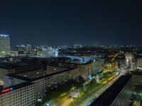 Night Time in Berlin: Cityscape of Germany