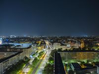 Night Time in Berlin: Cityscape of Germany