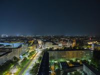 Night Time in Berlin: Cityscape of Germany