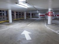 Night Time City Parking in San Francisco