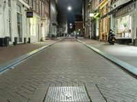 Night Time Cityscape of Amsterdam, Netherlands