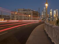 Night Time Cityscape: Lane in Downtown