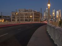 Night Time Cityscape: Lane in Downtown