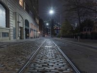 Night Time in the Cobble Stone Streets: Low Light