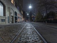 Night Time in the Cobble Stone Streets: Low Light