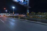 Night Time Drive in New York City