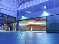 Night Time in Los Angeles: City Lights and Urban Architecture