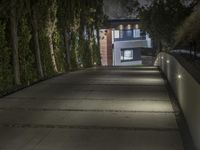 Night Time Road in Los Angeles, USA