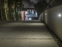 Night Time Road in Los Angeles, USA