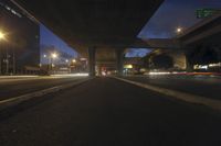Night Time Traffic in Los Angeles