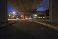 Night Time Traffic in Los Angeles