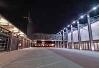 Night Time Urban Landscape in Chicago, Illinois