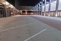 Night Time Urban Landscape in Chicago, Illinois