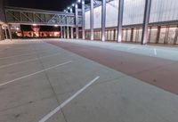 Night Time Urban Landscape in Chicago, Illinois