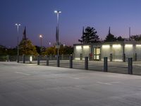 Night Urban Landscape: Berlin's Metropolitan Area
