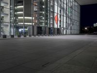 Night in the Urban Metropolis of Berlin