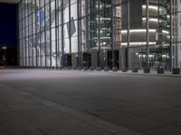 Night in the Urban Metropolis of Berlin