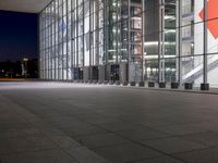Night in the Urban Metropolis of Berlin