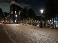 Night View of Amsterdam, Netherlands