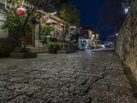 Night View of Ancient City Lijang, China 001