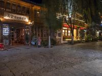 Night View of Ancient City Lijiang, China