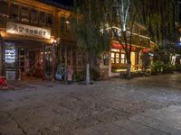 Night View of Ancient City Lijiang, China 005