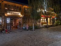 Night View of Ancient City Lijiang, China 008