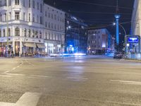 Night View of Berlin Germany Architecture