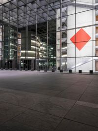 Night view of modern architecture in Berlin, Germany