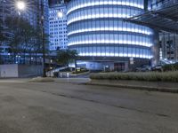 Night View of Chicago, Illinois - Modern Architecture 001