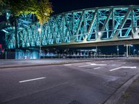 Night View of a City in Holland: Stunning Architecture and Iconic Bridges