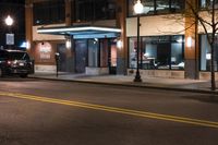 Night view of Downtown Detroit, Michigan