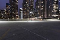 Night View of Downtown Toronto, Canada