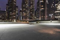 Night View of Downtown Toronto, Canada - 003