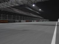 Night view of Dubai Autodrome, UAE