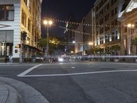 Night View of Los Angeles City