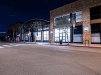 Night View of Los Angeles Arts District