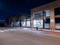 Night View of Los Angeles Arts District