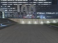 Night View of a Metropolitan Area: A Glimpse of Architectural Marvels