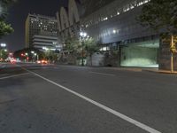 Night View of Illuminated Buildings in Metropolitan Area - 002