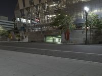 Night View of Illuminated Buildings in Metropolitan Area - 003